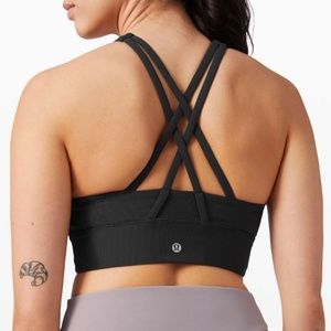 Lululemon Energy Bra High-Neck Longline Tough Medium Support